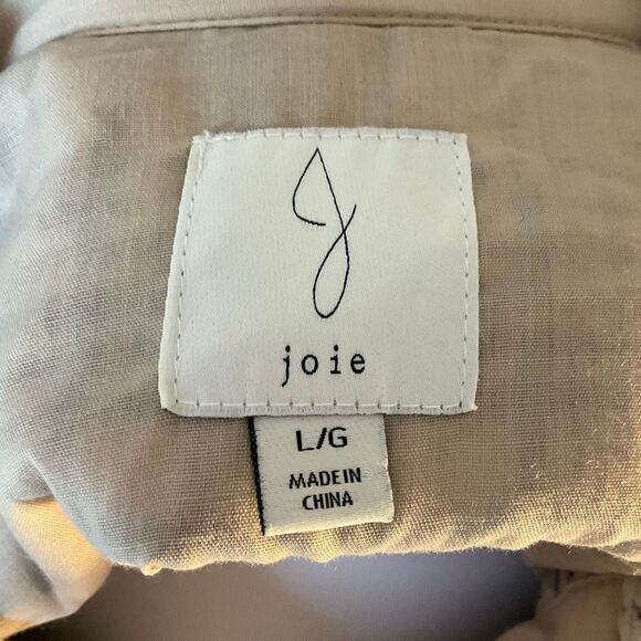 Joie Brushed Boxy Plaid Jacket, Shacket. Large. Cropped. Autumn Festival - Picture 15 of 16